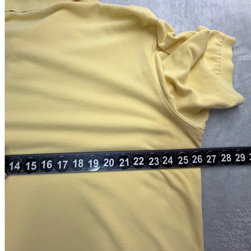 Polo Ralph Lauren Polo Shirt Mens XXL Yellow Short Sleeve Golf Preppy